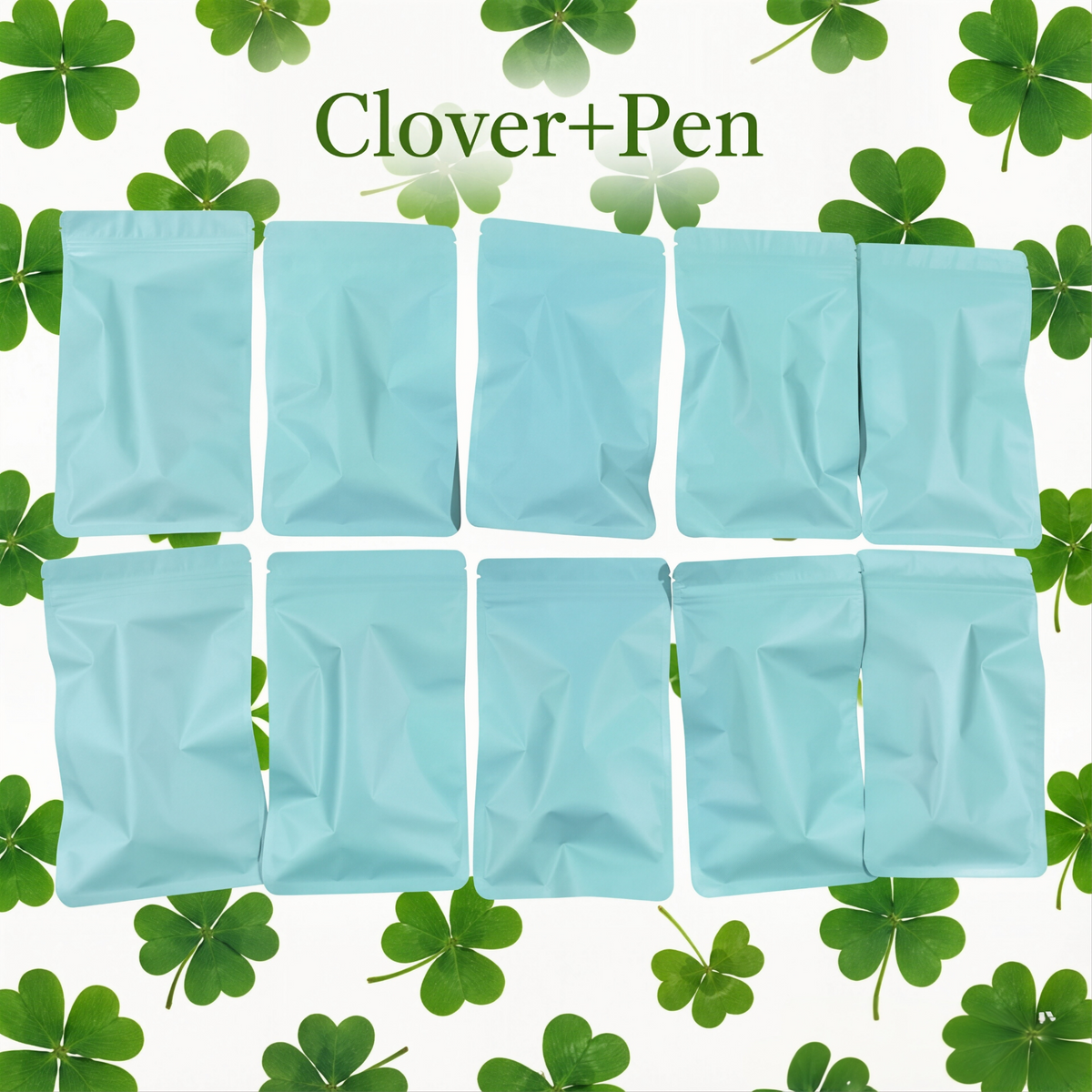 Clover+Beady Pens-10Bags+Clover Award+Dice Number Get More Beads