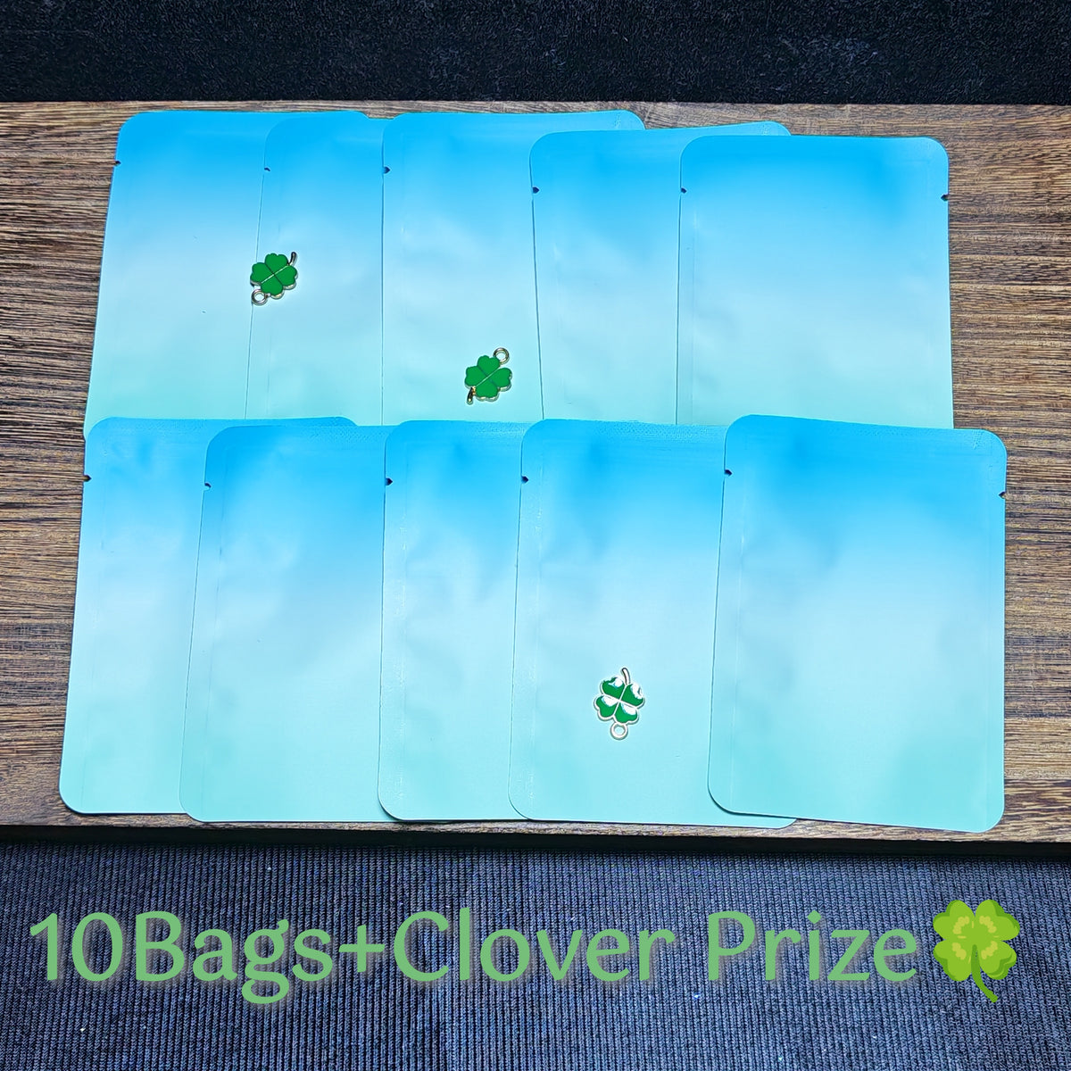 Clover+Fancy Glass Beads-10bags