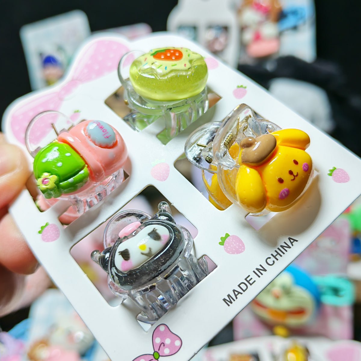 Clover+HairClip-10Bags