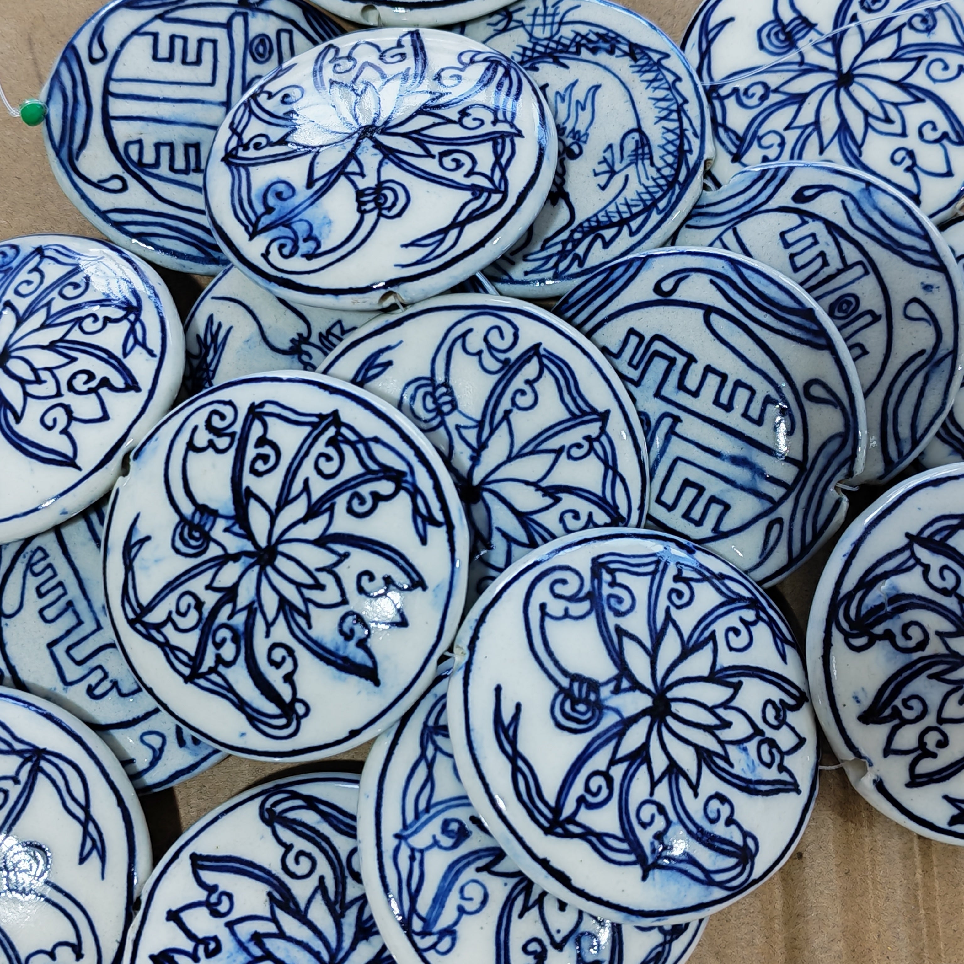 Ceramic Turtle Beads