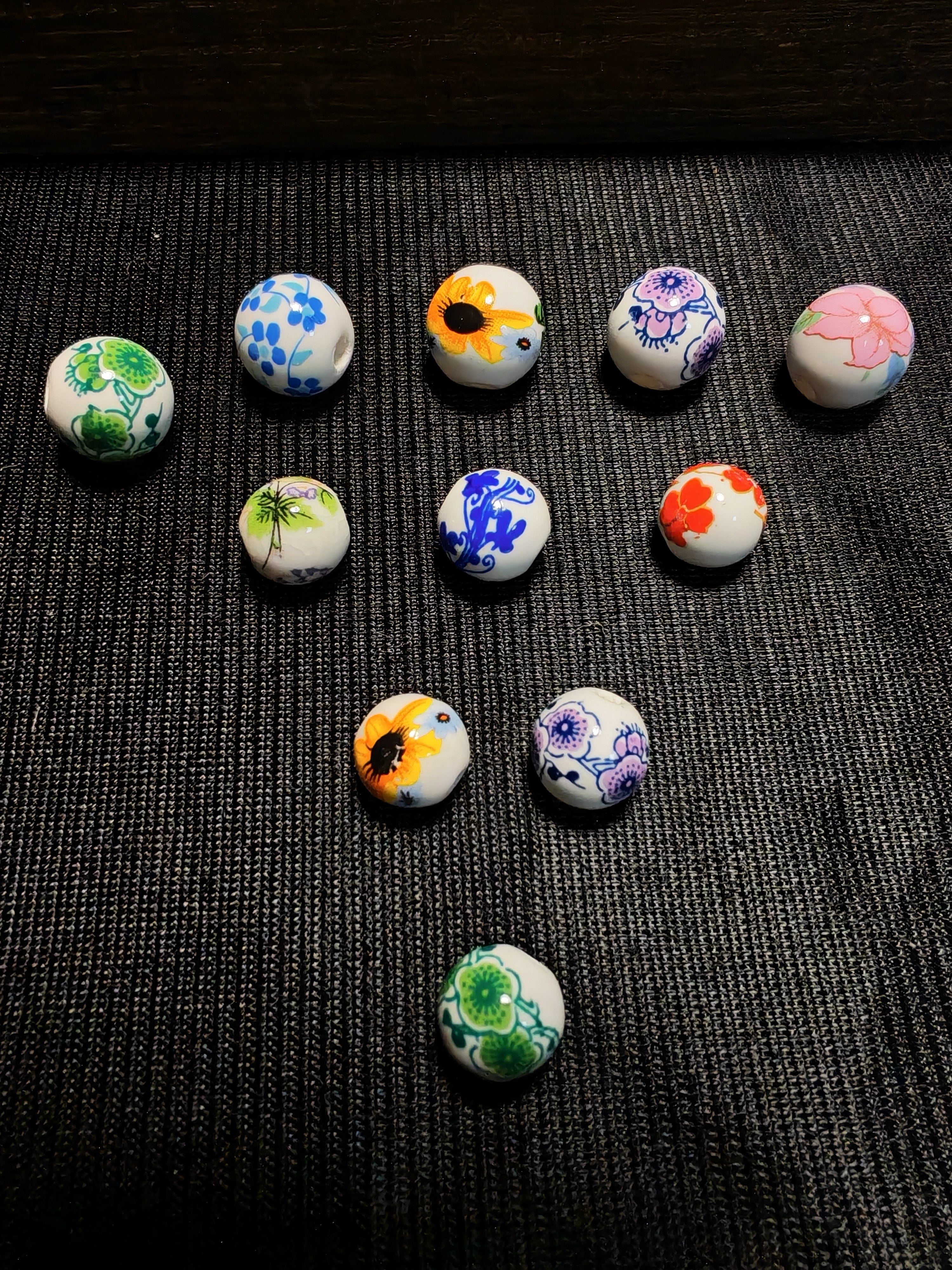 Flower printed beads-150ML