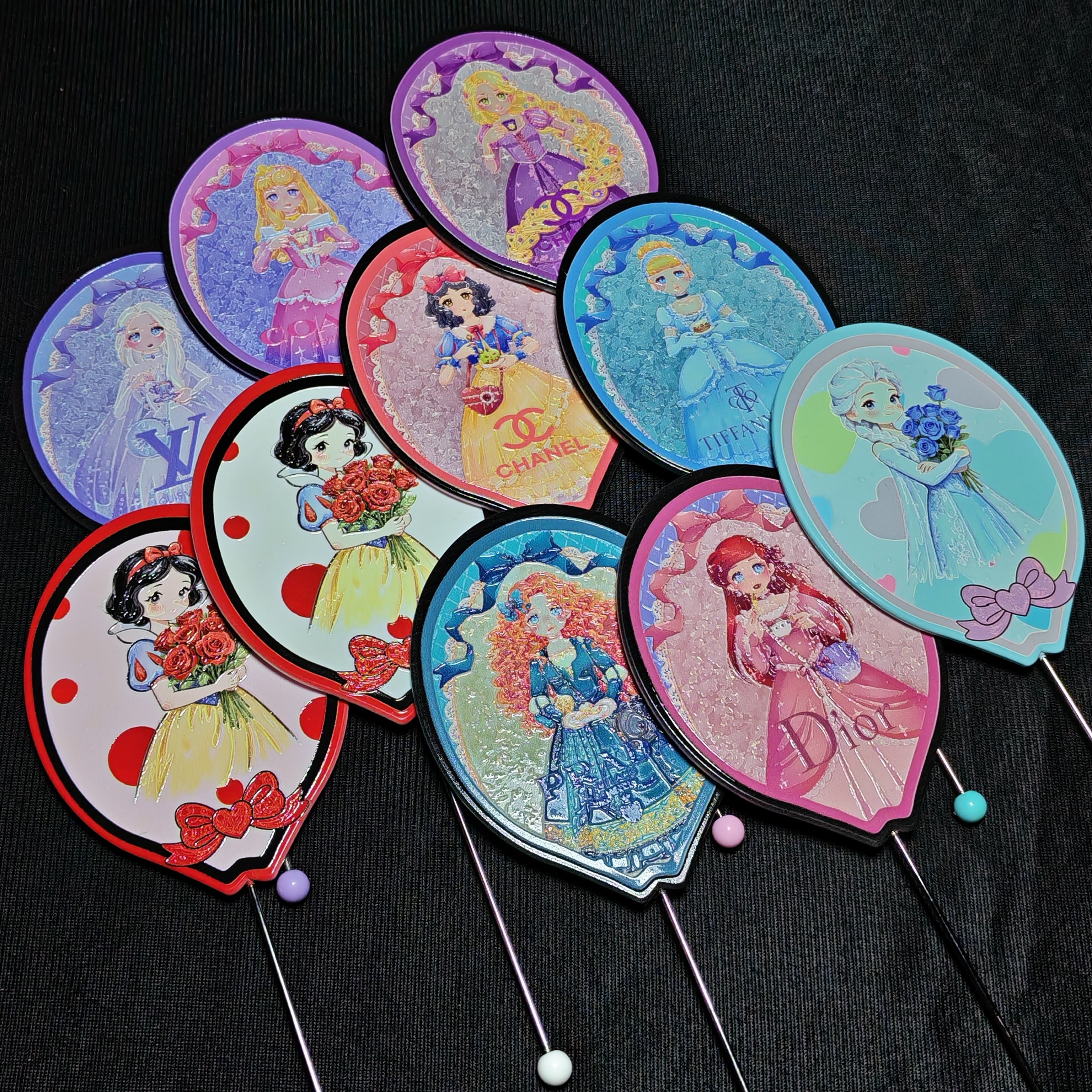 Luxury Disney Princess Beady Mirror