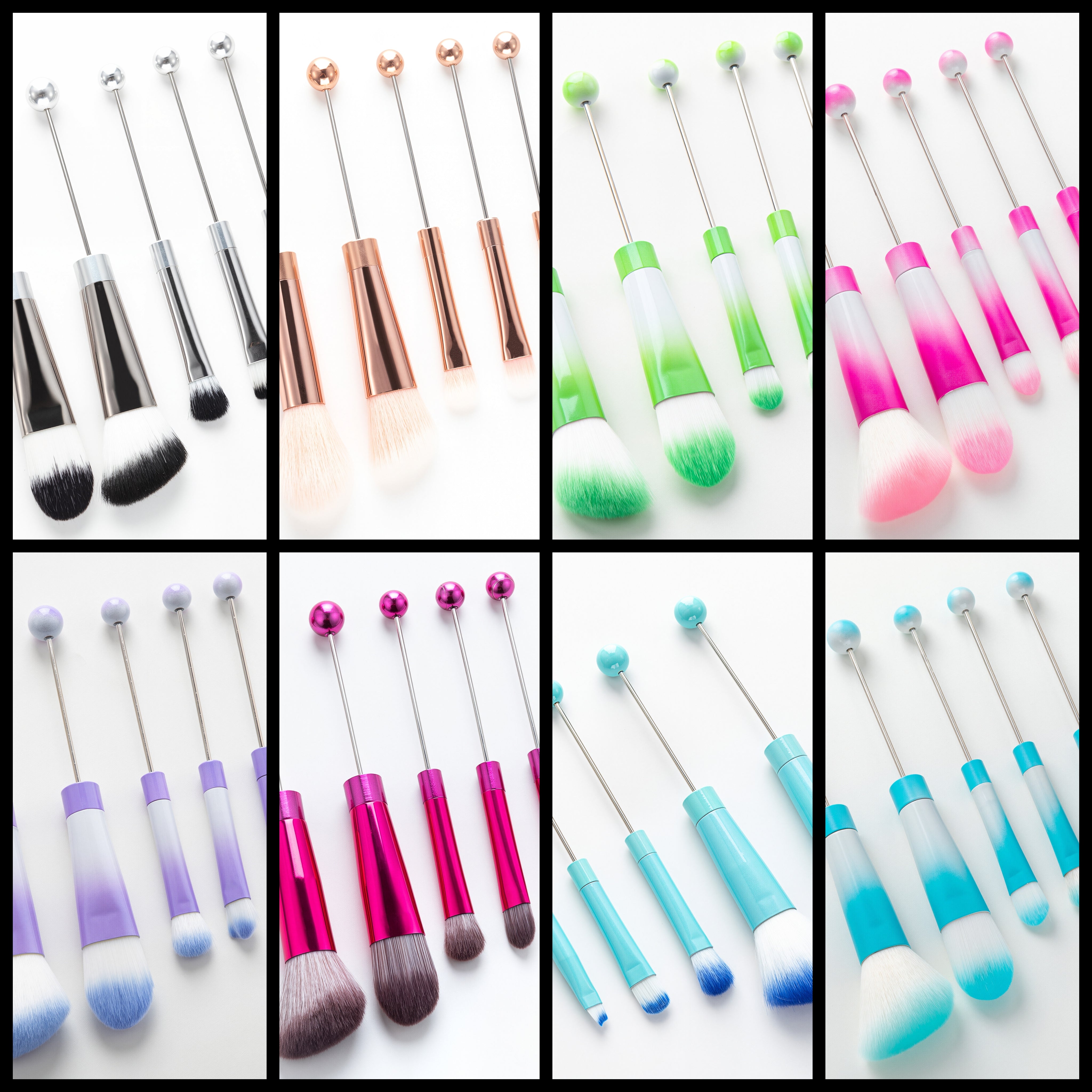 Beady Makeup Brush- 1 BAG(5PCS)