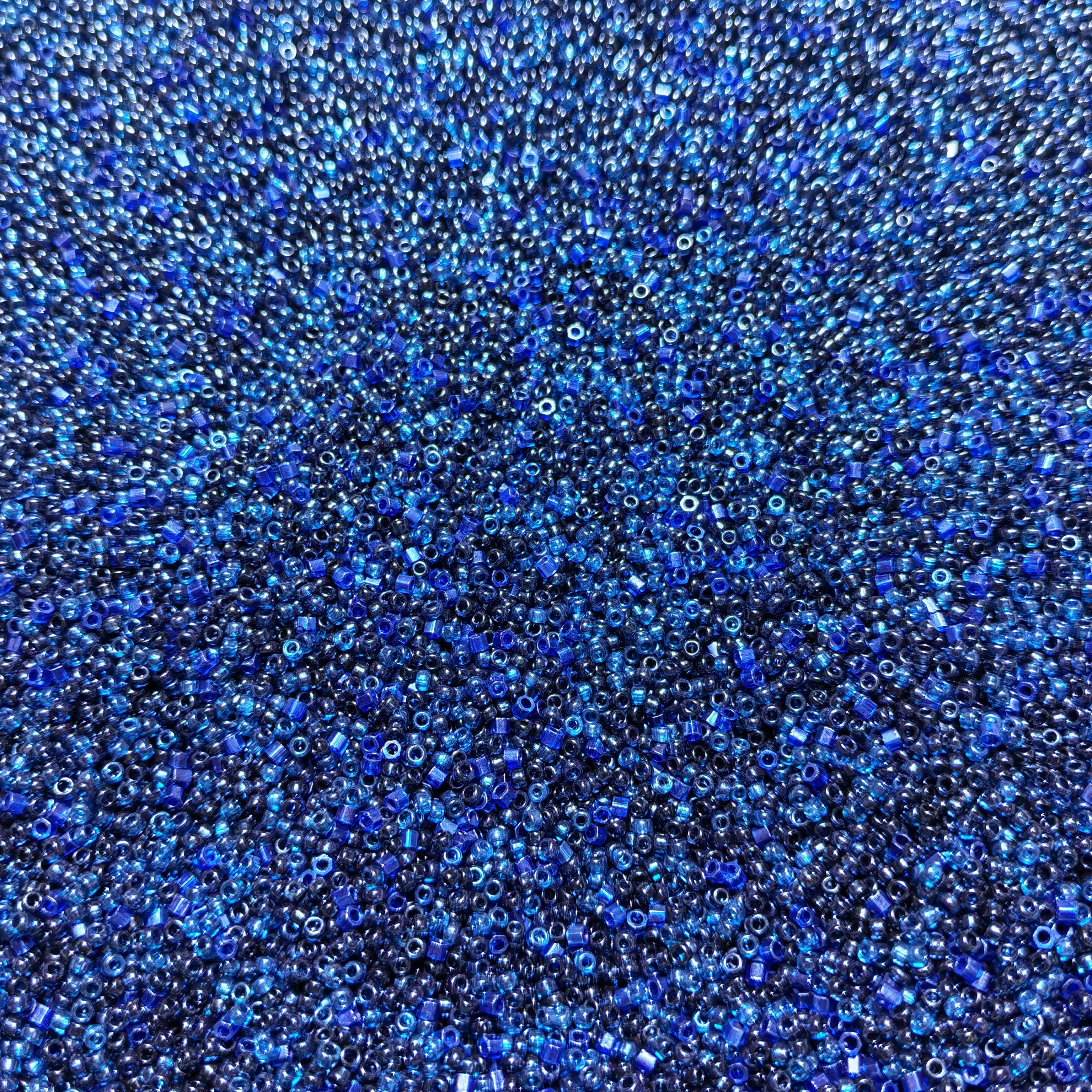 Blue Mini Beads -150ml