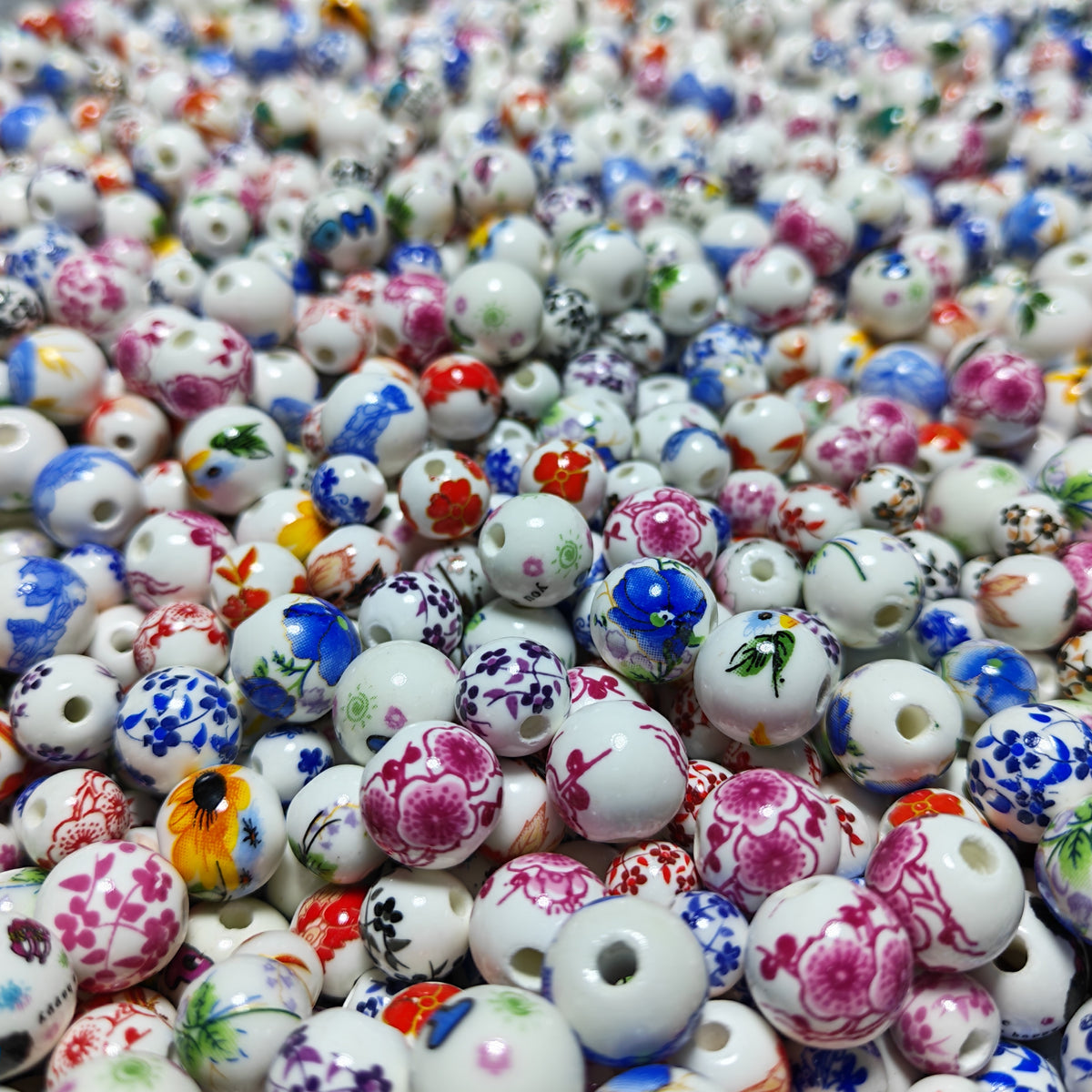 Flower printed beads-150ML