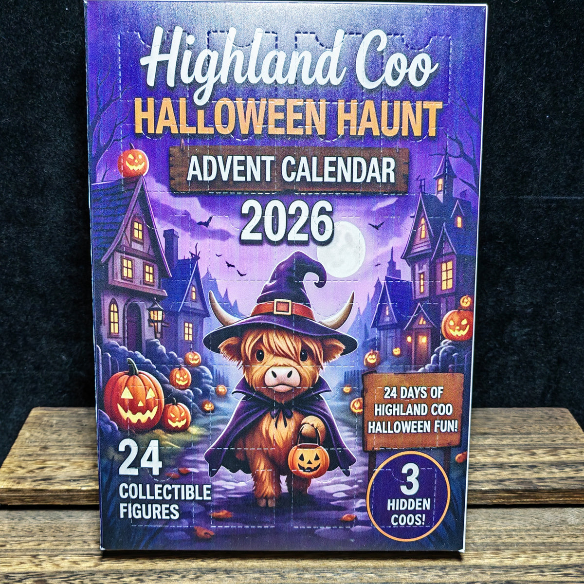 Halloween Highland Cow-24Tags SET