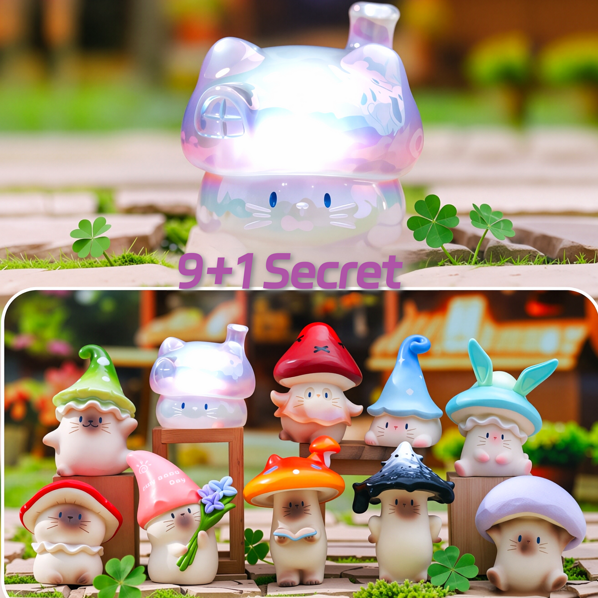 Blind Box-Meow Mushy- 9PCS SET