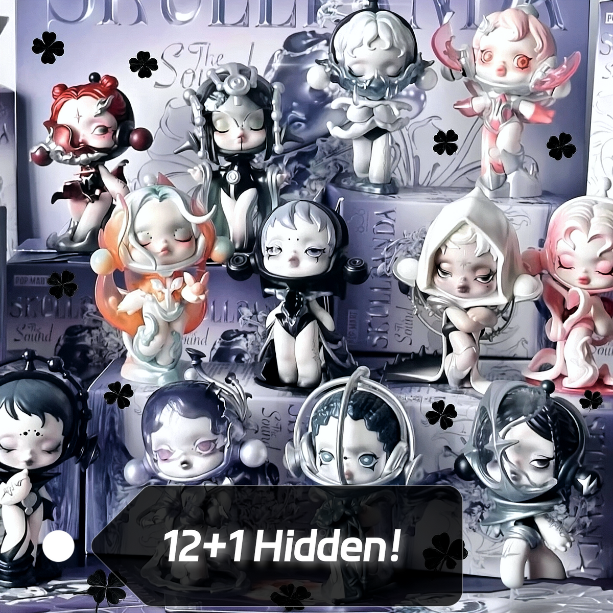 Blind Box-Skull Panda Whispering-12PCS SET