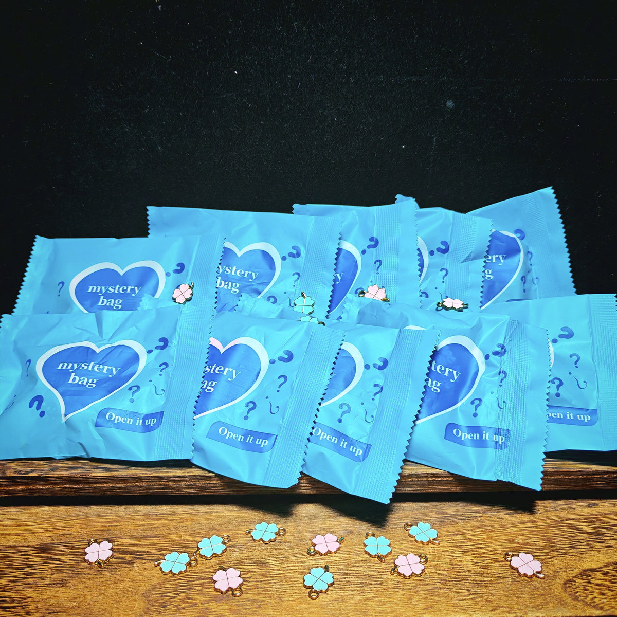 Clover+Silicone Beads-10 Bags