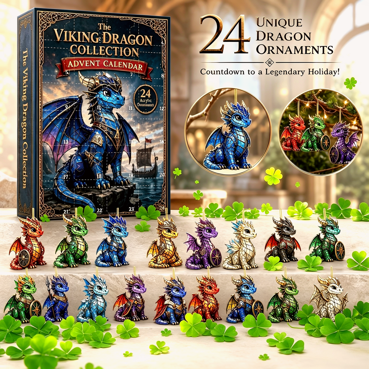 Blind Box-Viking Dragon-24Tgas