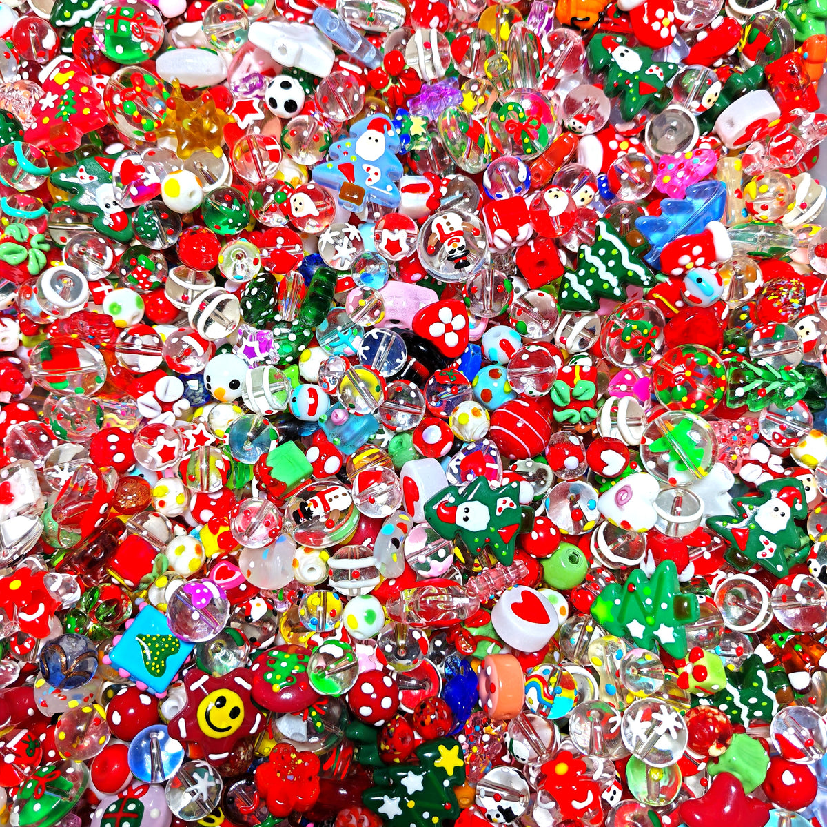 Fancy Xmas Glass Bead-150ml