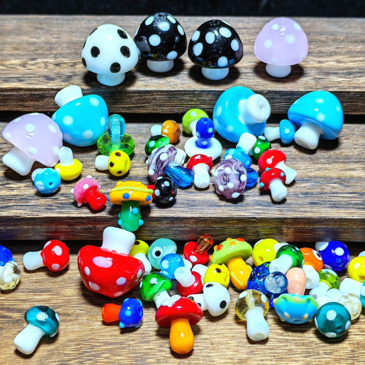 Glass Mushy Beads-150ml