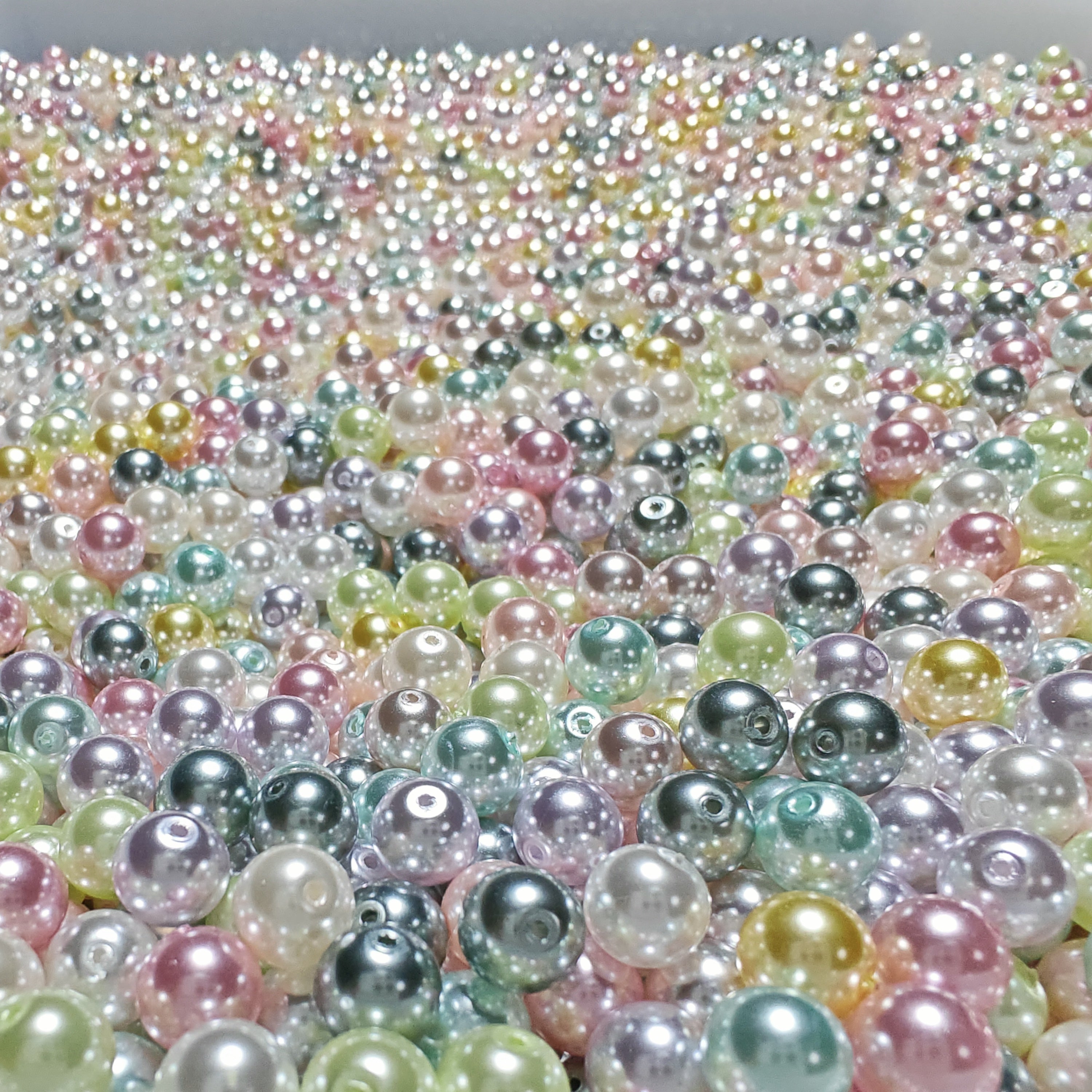 6mm Aura Glass Bead